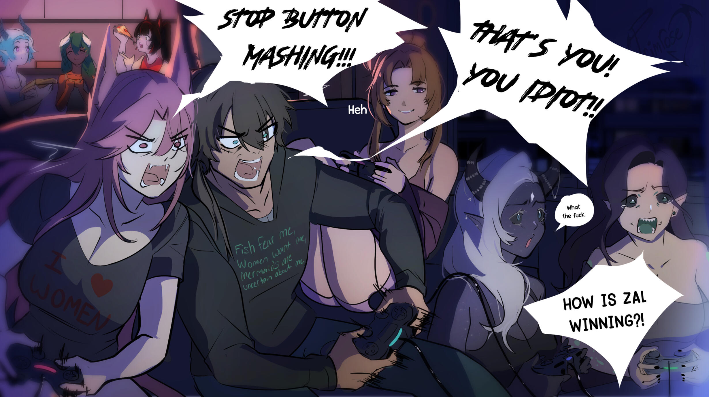 Game night by Prim