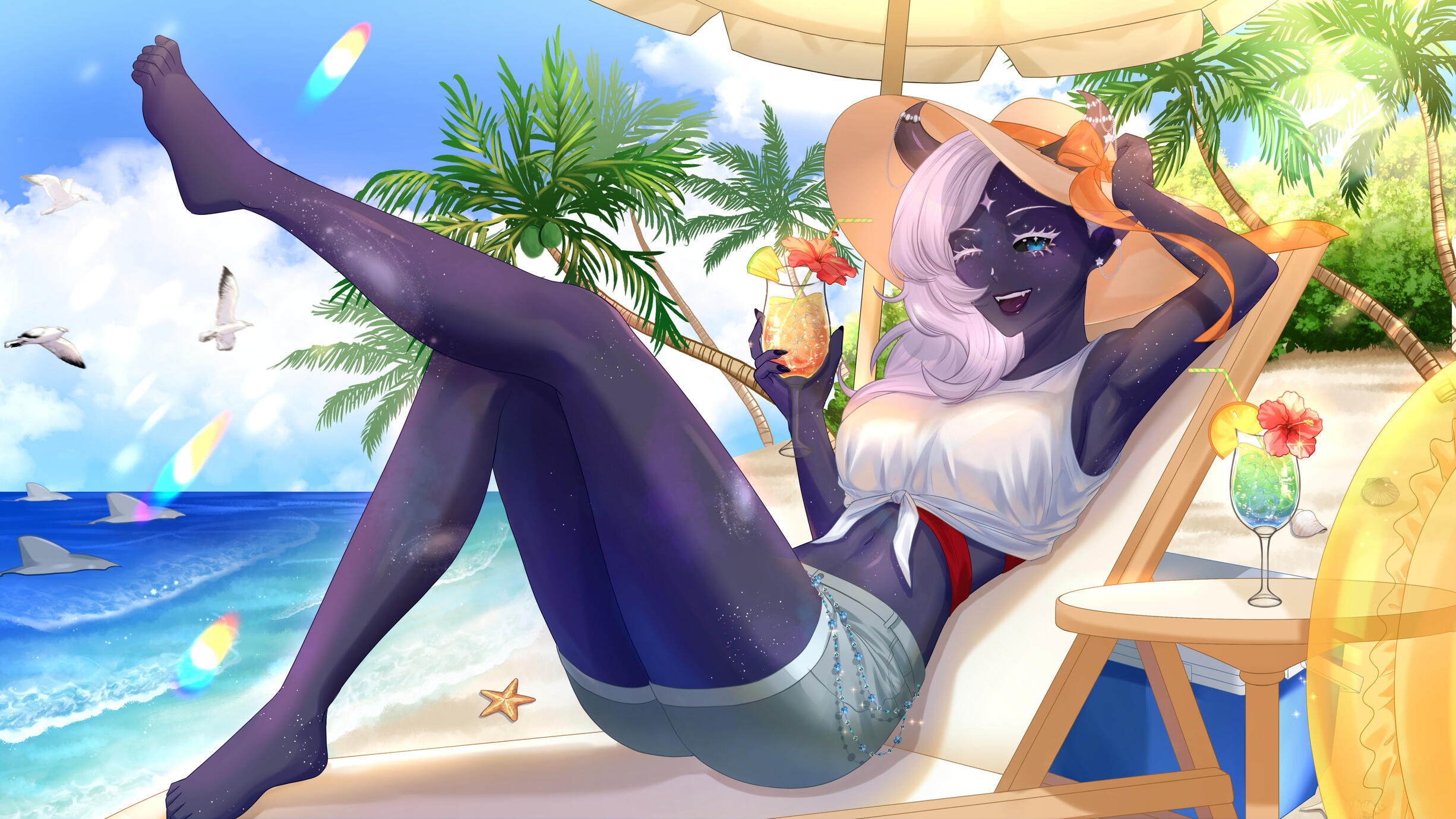 Beach Day by Hoshi